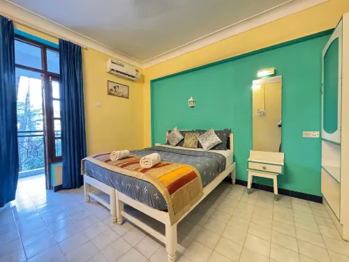 Royal Heritage Resort Goa - Poolside & Poolview Rooms with Balcony - 3Mins to Calangute Beach