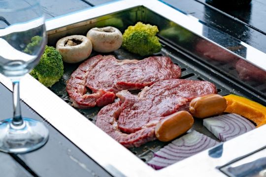 남해 바다 조망