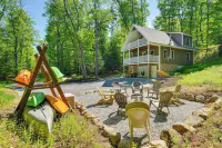 Game Room & Hot Tub: Old Forge Home! - Beach