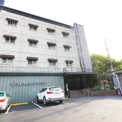 Deagu Suseongmot Suseong Stay Hotel dekat Stasiun Yongji