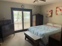 Cozy home on private lake close to ATV snowmobile trails.