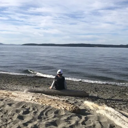 Beautiful farmhouse overlooking water with beach access on a private estate