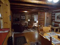 The White Buffalo rustic cabin located in the middle of West Yellowstone, MT