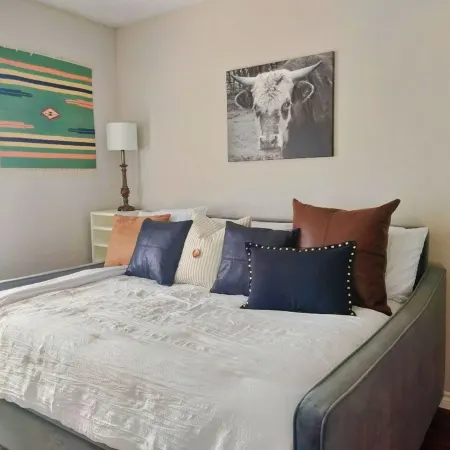 Texas Tin Star Tiny Home-Dusty Feathers Ranch. 9acres. Close to Cedar Creek Lake