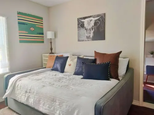 Texas Tin Star Tiny Home-Dusty Feathers Ranch. 9acres. Close to Cedar Creek Lake