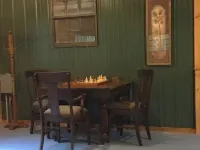 Cozy Cabin in Secluded Forest with Deck on Creek. Full Kitchen. 900 Square Feet.