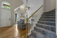 Home away from home with big private fenced backyard