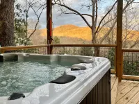 Rustic 1940's Appalachian Summer Cabin w/hot tub - Black Mountain