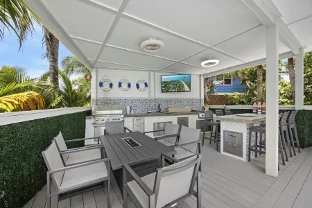 4 Bedroom Beach Home on a Private Island with a Private Pool