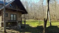 Mohican river and Mohican state park cottage