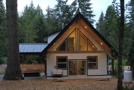 BRAND NEW! 2 Bedroom Cabin Minutes from Mt Rainier National Park!