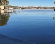 Main Lake Cove & Great Views; Dock for pontoons/deck/bass boats; flat lot/linens