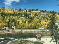 Ski-access and view Chair 5 runs from cabin in Brian Head, UT