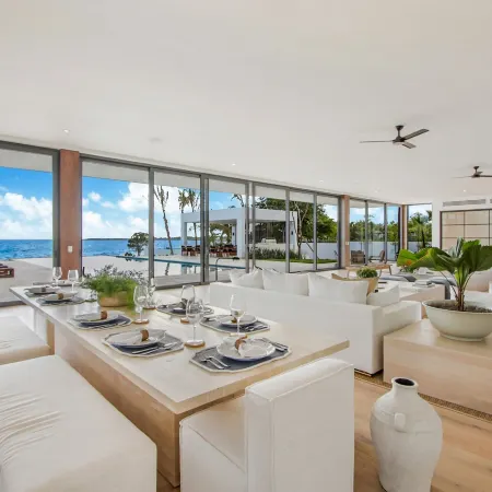 Luxurious 12-bedroom Oceanfront Villa With Private Chef Butler Private Beach in Casa de Campo Resort