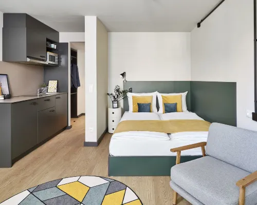 Living Hotel am Olympiapark Các khách sạn gần Sân vận động Olympic