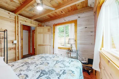 Lakefront home on McGrath Pond - once featured on Maine Cabin Masters