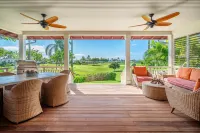 Spacious Bungalow with Golf Course View - Luxurious Island Retreat