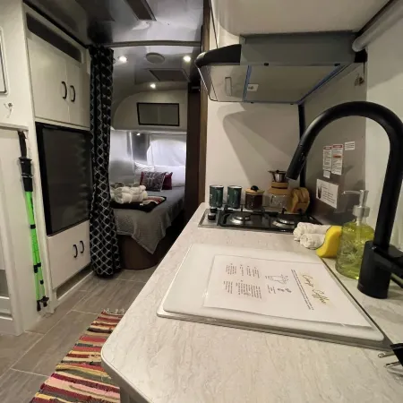 Airstream with Sunset Deck
