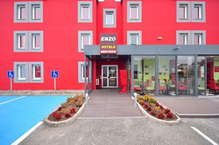 Enzo Hotel Mulhouse Sud Morschwiller le Bas Отели в г. Люттербах