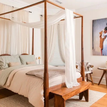 Spacious 4-bedroom house in charming Wilson with AC, WiFi