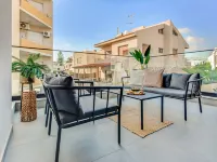 Sanders Crystal 1 - Cute 1-Bdr Apt w Shared Pool Các khách sạn ở Agios Athanasios