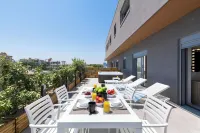 Rhodes Skyline Suite with in Door Jacuzzi Sea View