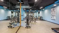 Modern Tower, Sun & Snow - Gym
