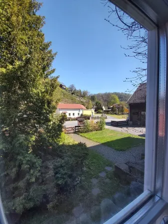 Apartment 1 in the old forester directly on the Bode, the Harz Witches