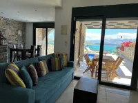 Villa Mavrikiano Has Breathtaking View of the Sea and Mountains + Private Pool.