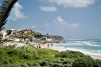 A Luxury, Beach Front, Two Bedroom Suite with large balcony.