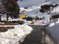 2 Bed Apartment with great views and backs onto the Diable ski lift Hotels in Vénosc