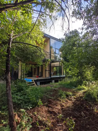 Forest dream house for remote work and rest