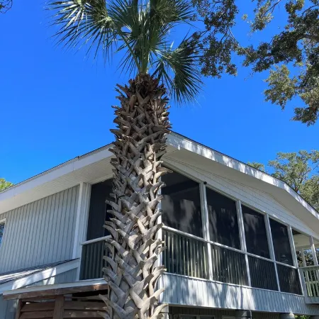 Bayfront Ochlocknee Bay/Ocean View/Boat Dock 1-bedroom home top floor  2nd floor