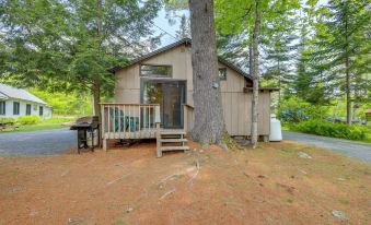 Lake Pleasant Cabin on 3 Acres with Private Beach!