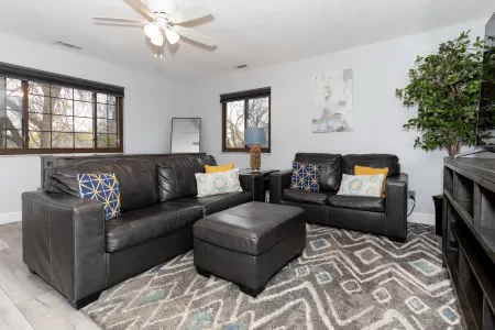 Balcony with Stunning Lake and River Views - Gorgeous Townhouse Getaway