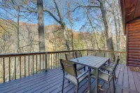 Mtn-View Waynesville Home Near Trout Stocked Creek - parking