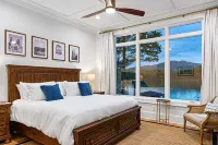 New Designer Lakefront Dock Putting Green Golf Sim