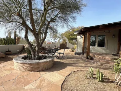 Charming fully remodeled Cave Creek getaway situated on 2.5 gated acres.