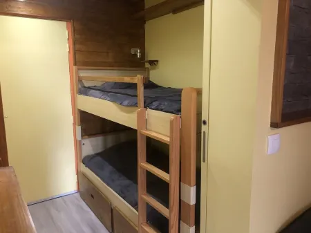 Studio-cabine 6pers. vue Panoramique sur la Station