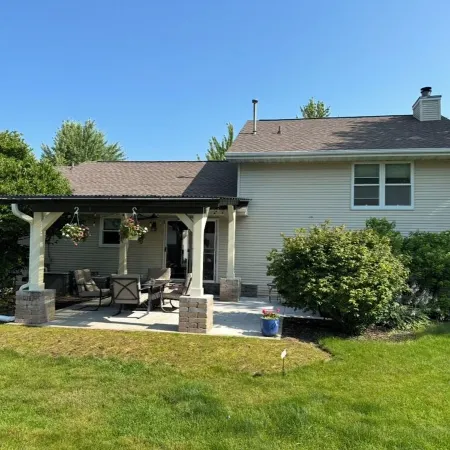Spacious 4-bedroom house with Beautiful Patio close to EAA in Oshkosh