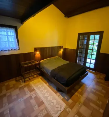 Farm in Boiçucanga with swimming pool and crystal clear river, ideal for families.