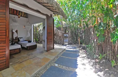 Beautiful garden beach house - Castelo do Vento, Prea, Brazil. Hotels in 