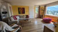 Bright, family-friendly apartment just outside Villars!