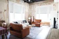 Charming 2-bedroom Loft @ the Historic Katy Depot located in Denison TX