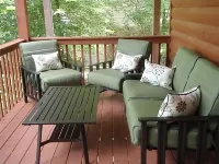 AS SEEN ON HGTV LOG CABIN LIVING USD150.00 GAME ROOM