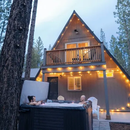 Modern A-Frame Cabin w/ Hot Tub • Close to Bend, Crater Lake, Mt Bachelor Resort
