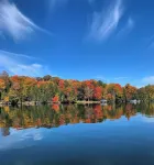 New Construction! Gorgeous full home with large deck overlooking North Twin Lake Hotels in Conover