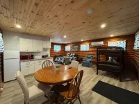 Adorable Log Cabin on Back Country Road with Peace, Quiet, All Amenities of Home