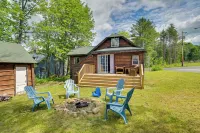 Rustic Caroga Lake Retreat Fish, Hike and Ski! - parking