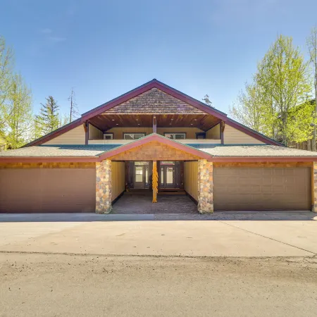 Ski-in/Ski-Out Whitefish Duplex w/ Hot Tub!